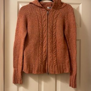 Twill nice and thick zip up hoodie